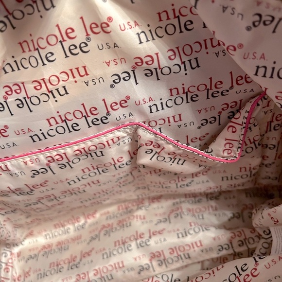 Nicole Lee Modern Print/Western Cowboy-Colorful Fun Handbag/Purse - Picture 8 of 9